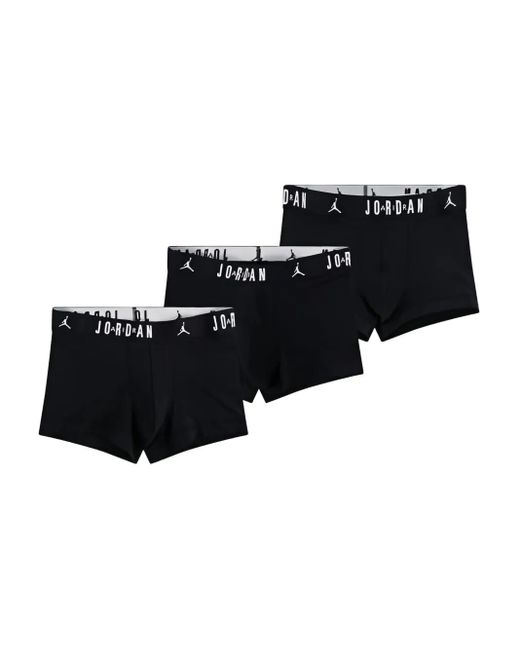Nike Black Logo-Waistband Boxers (Pack Of Three) for men