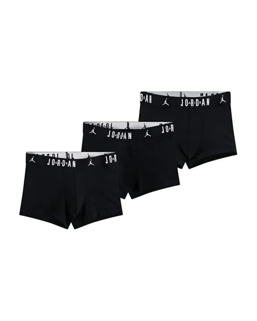 Nike Black Logo-Waistband Boxers (Pack Of Three) for men