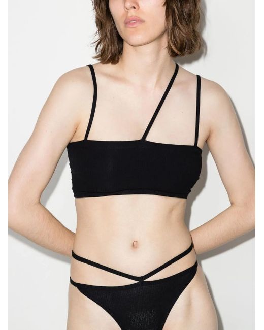 Baserange Black Nida Multi-Strap Bra