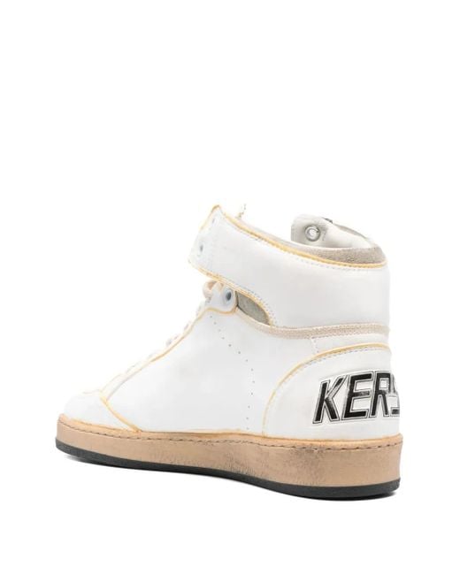 Golden Goose Deluxe Brand White Sneakers for men