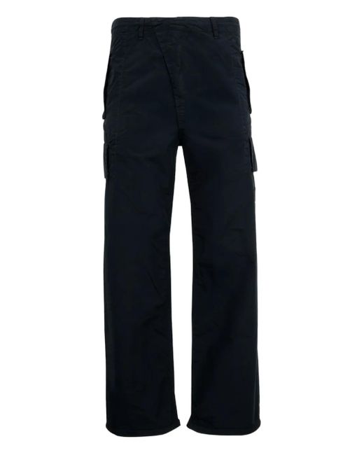 C P Company Blue Flatt Trousers for men