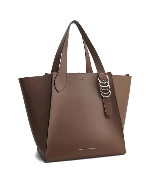 Dorothee Schumacher Brown Leather Tote Bag