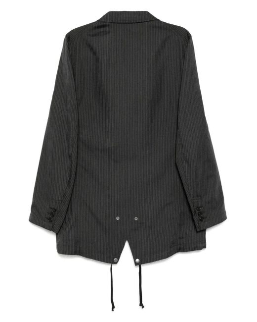 Comme des Garçons Gray Single-Breasted Blazer for men