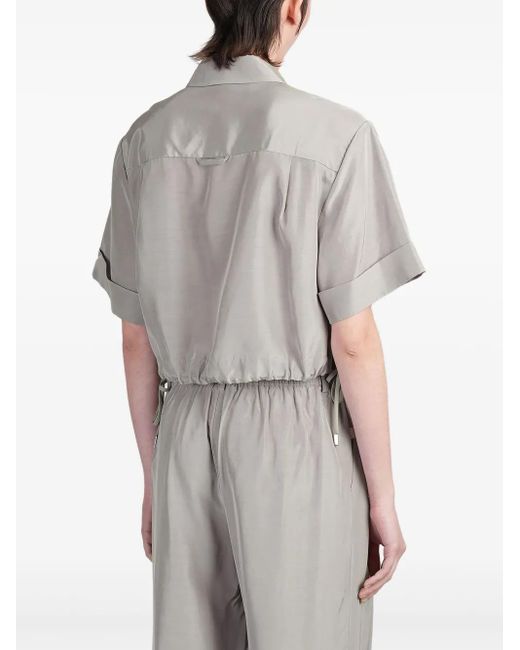 Camicia Ryett di Jonathan Simkhai in Gray