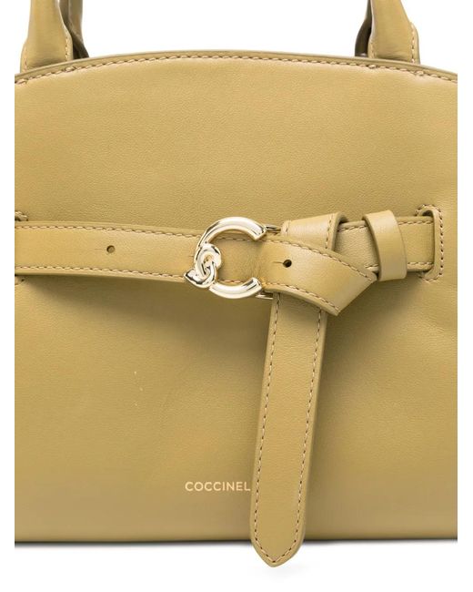 Coccinelle Metallic Buckle-Detail Tote Bag