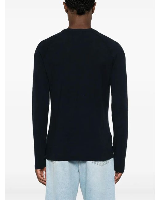 Pull En Coton Zanone pour homme en coloris Blue