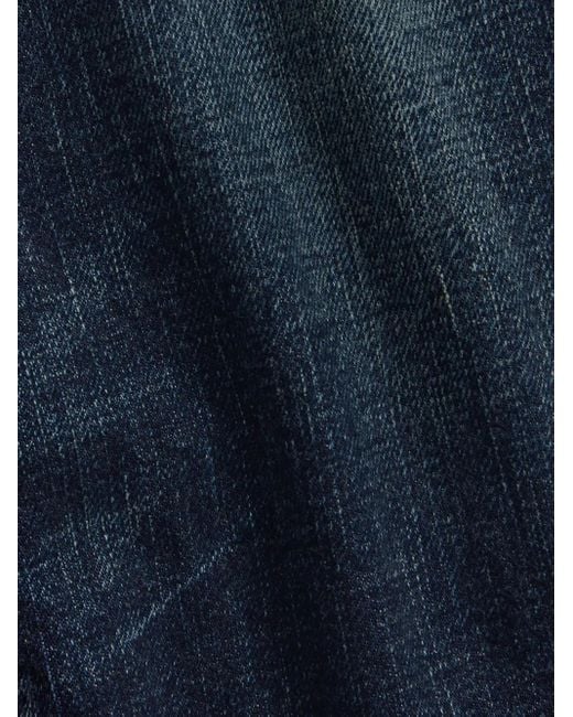 RRL Blue High Slim Jeans for men