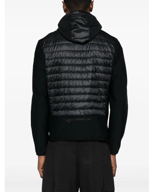 Parajumpers Black Nolan Padded Jacket for men