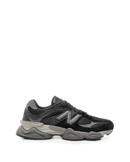 New Balance Black 9060 Panelled Sneakers