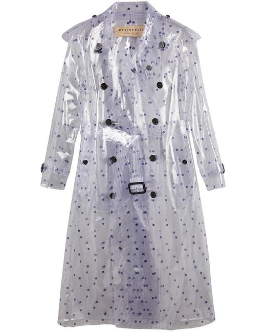 Burberry plastic shop raincoat
