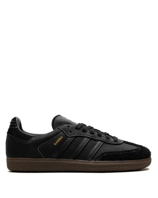 Adidas Black Samba Core/Crystal Sand Sneakers
