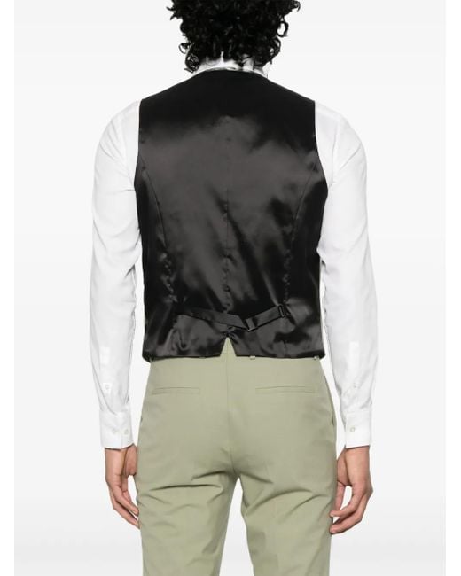 HUGO Green Panelled Waistcoat for men
