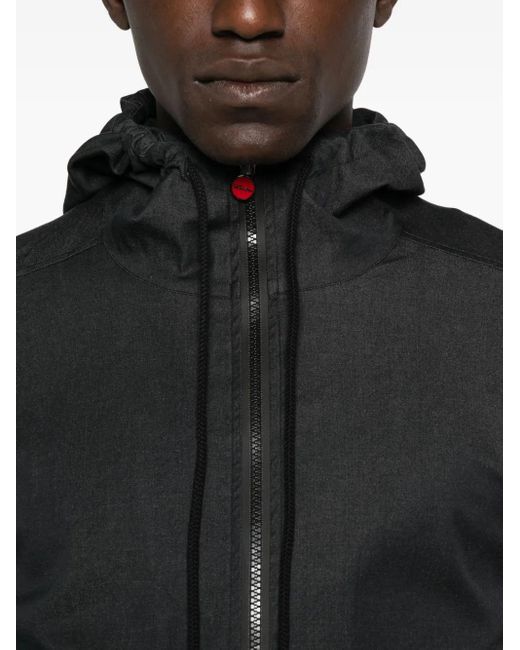 Veste Zippée À Capuche Kiton pour homme en coloris Black