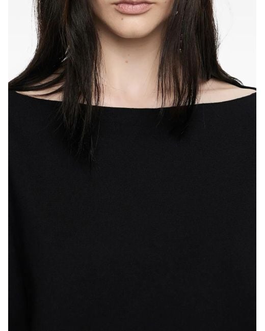 Bimba Y Lola ボートネック Tシャツ Black
