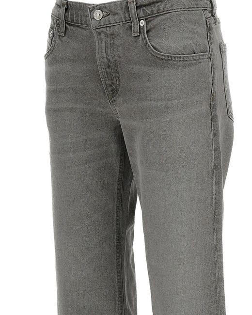Citizens of Humanity Gray Jean À Coupe Droite