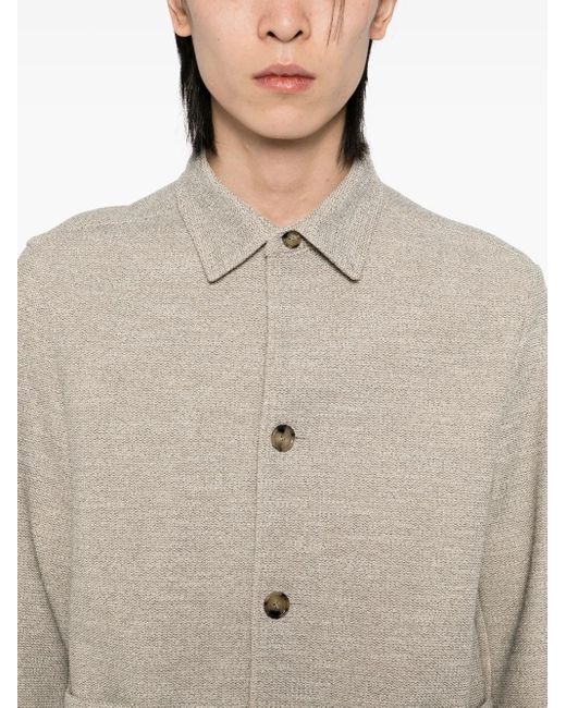 Boss Natural Button-Up Jacket for men