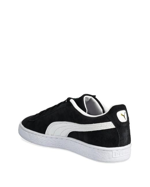 PUMA Black Suede Classic Sneakers