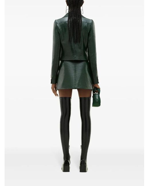 Courreges Vinyl Jack in het Black