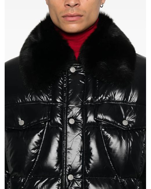 Plumífero con cremallera Moose Knuckles de hombre de color Black