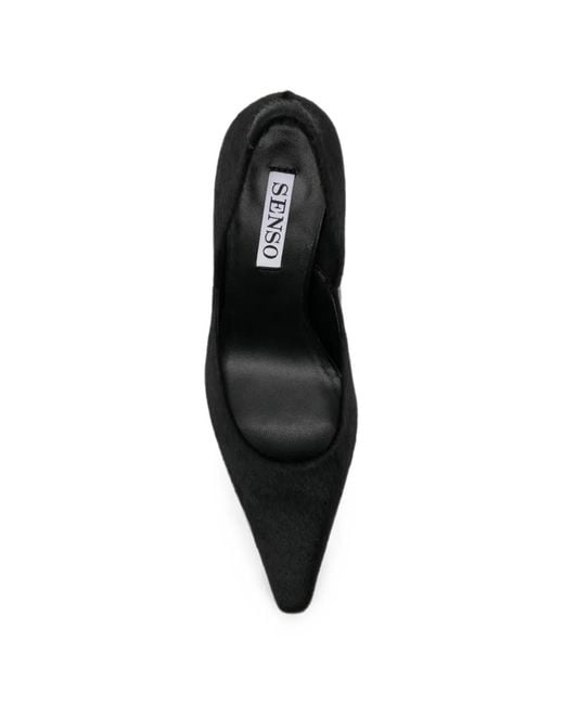 Senso Black 80Mm Viktoria Ii Pumps
