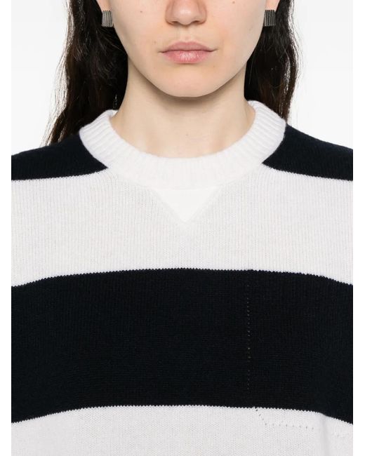Dorothee Schumacher Black Striped Sweater