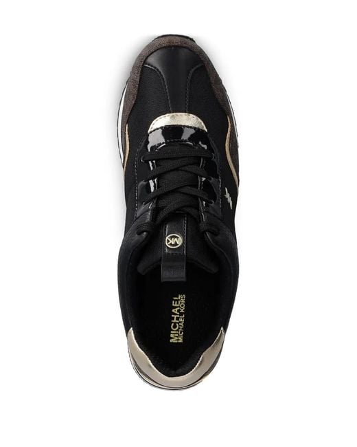 MICHAEL Michael Kors Black Raina Trainer