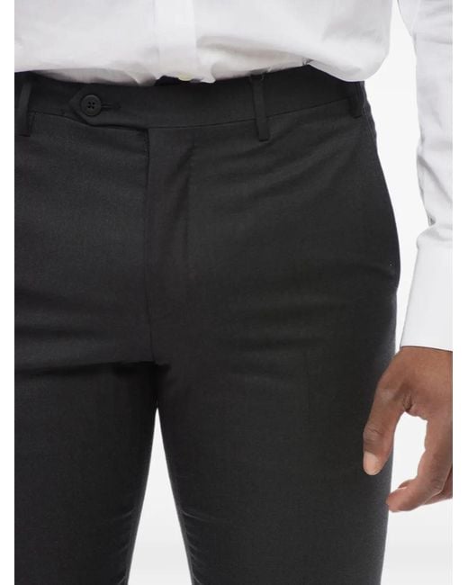 Corneliani Black Leader Welt-Pocket Trousers for men