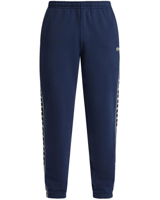 Pantalon De Jogging À Bande Logo Lacoste pour homme en coloris Blue