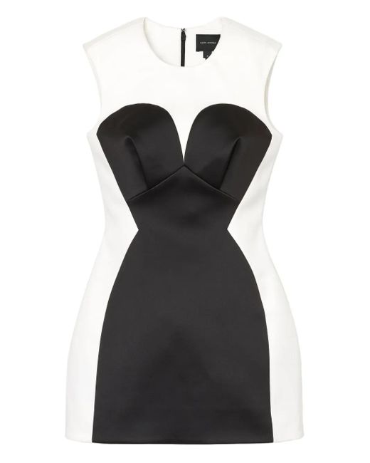 Marc Jacobs サテン ミニドレス Black