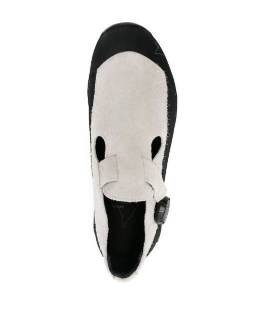 Roa Black Pala Panelled Sneakers for men