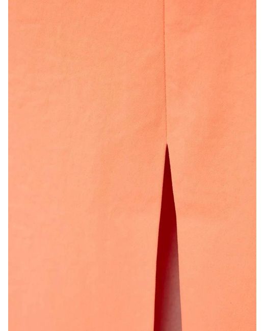 Drykorn White Split Midi Skirt
