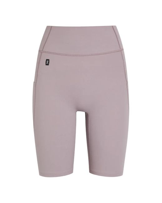 On Shoes Gray Studio Tights Shorts