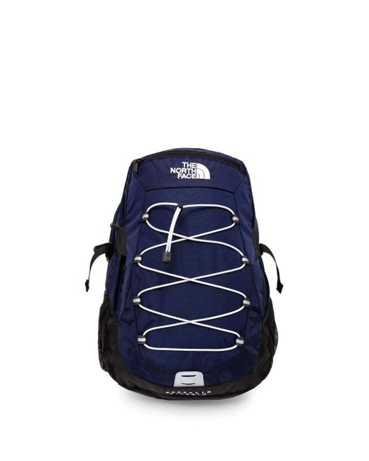 The North Face Blue Borealis Bungee-Cord Backpack