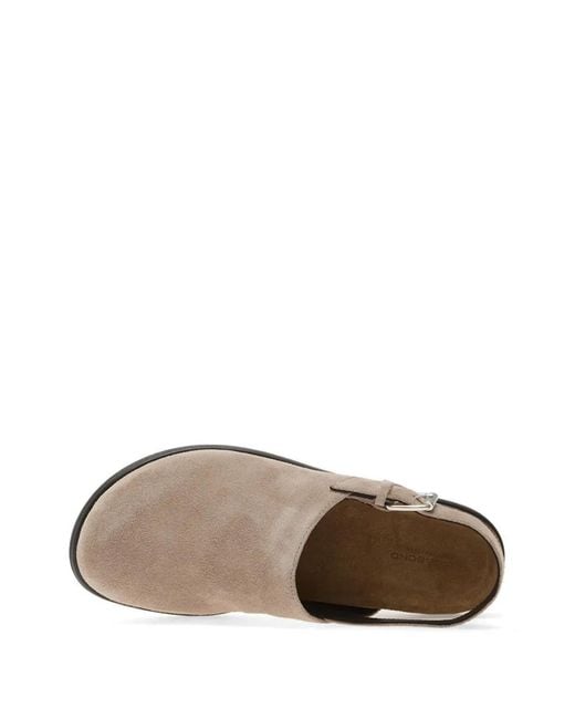 Vagabond White Effie Suede Mules