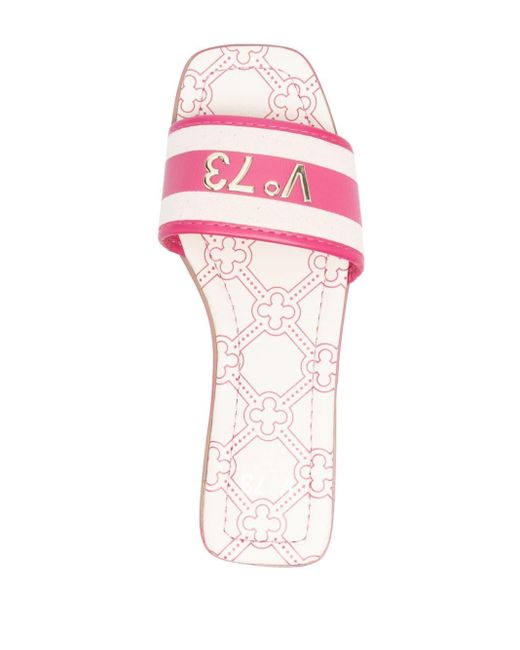 Sandali slides Ciabette Spirit di V73 in Pink