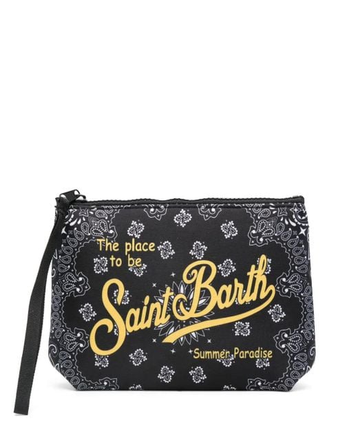 Mc2 Saint Barth Black Aline Kosmetiktasche