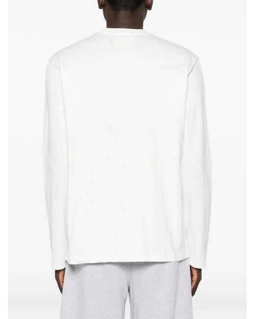 Woc White Rodez Long-Sleeve T-Shirt for men