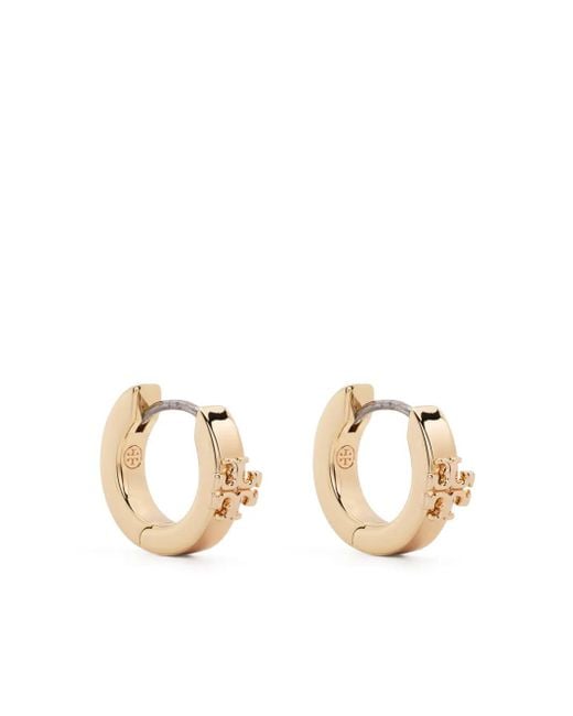 Tory Burch Metallic Polierte Ohrringe