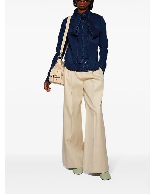 Chloé Natural Leather Camera Bag