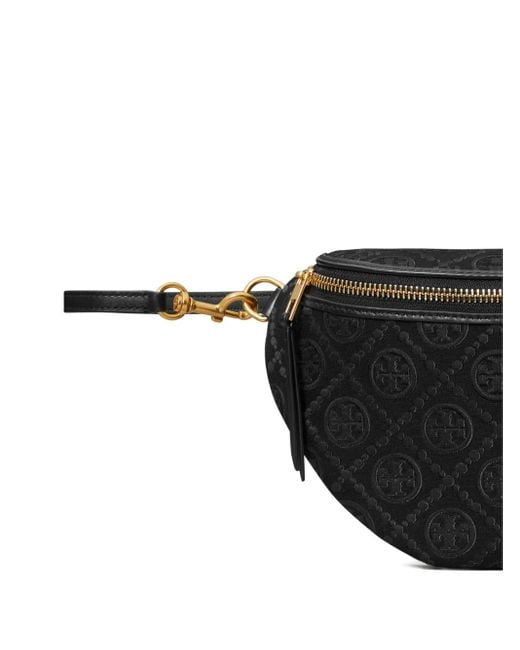 Tory Burch Black T-Monogram Belt Bag