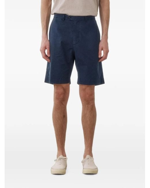 Hartford Blue Taylor Chino Shorts for men
