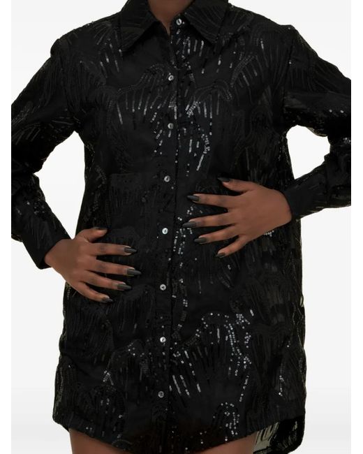 Contessa Mills Black Wicca Mini Dress