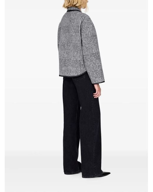 Anine Bing Gray Camden Jacket