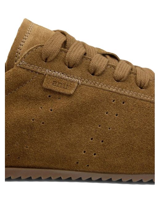 Baskets Soft À Lacets AMI en coloris Brown