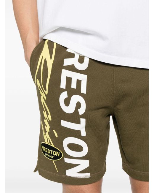 Heron Preston Shorts mit Logo-Print in Green für Herren