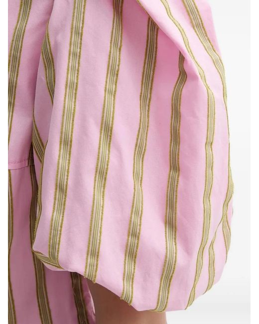 Stine Goya Pink Balloon-Sleeve Top