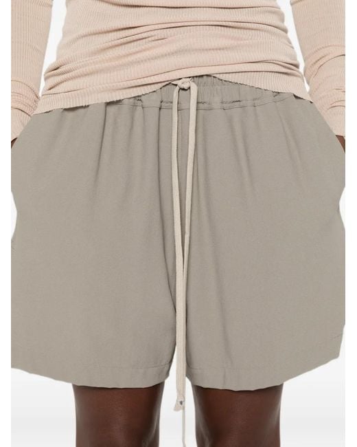 Rick Owens Gray Layered Neutral Drawstring Boxers
