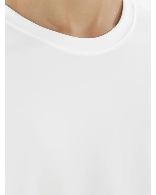 Salomon White Logo Crew Neck T-Shirt for men