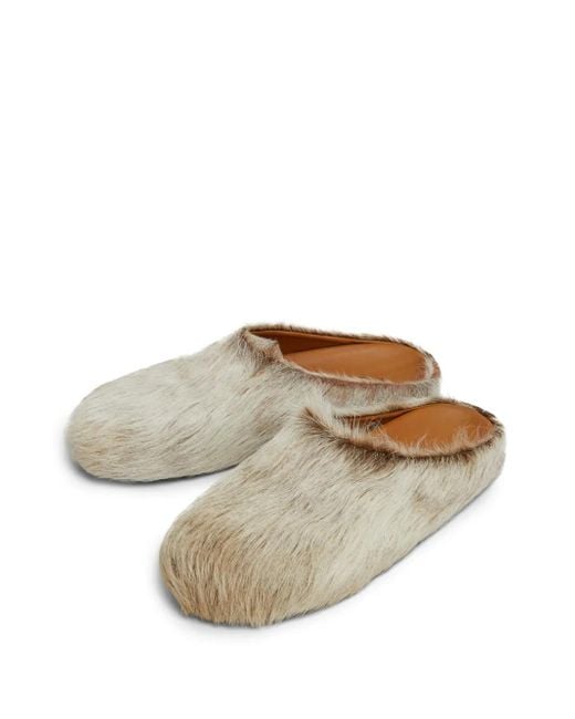 Marni Natural 'Fussbett' Sabots for men