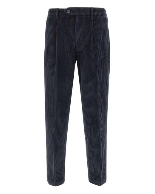 Re-hash Blue Darts Corduroy-Texture Chinos Trousers for men